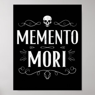 Memento Mori Stoic Mortality Stoicism Philosophie Poster