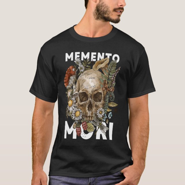 Memento Mori Stoic T-Shirt (Vorderseite)