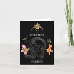 Memento Mori Stoicism Philosophie Philosoph Stoic Karte