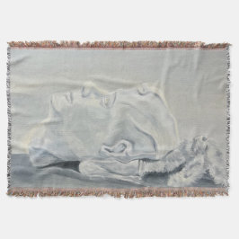 Memento Mori Throw Blanket Decke