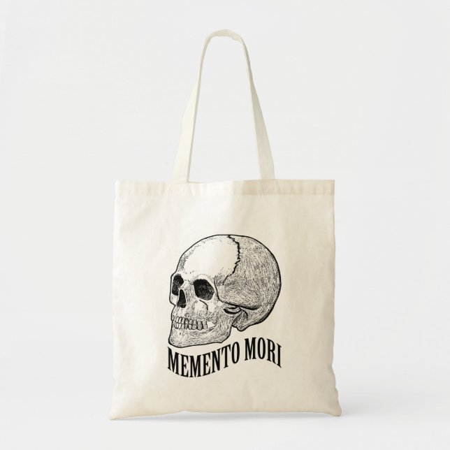 Memento mori tragetasche (Vorne)