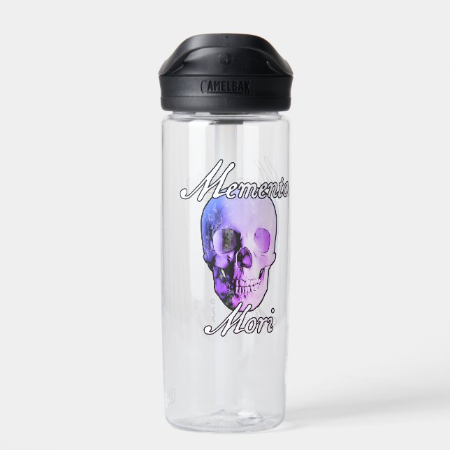 Memento Mori Trinkflasche (Rückseite)