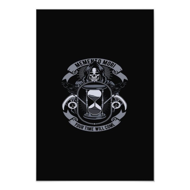 memento mori your time will come fotodruck (Vorne)