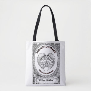 Memento Vivere Vintage Engel Bond Kunst Tasche