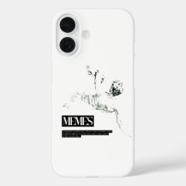 Memer denkt an sinkende Statue iPhone 16 Hülle