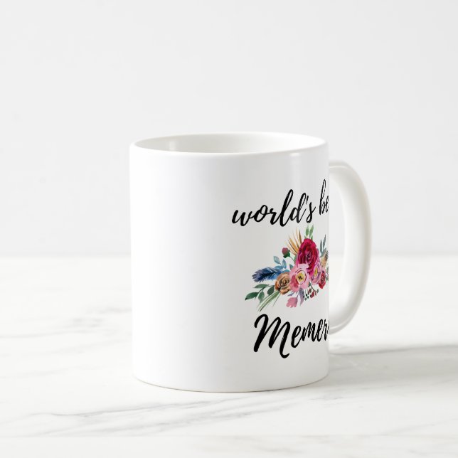 Memer French Canadian Grandma Coffee Mug (Devant droit)
