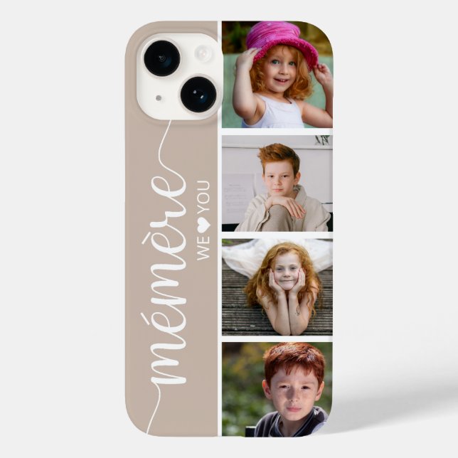 Mémère 4 Foto Case-Mate iPhone 14 Hülle (Rückseite)