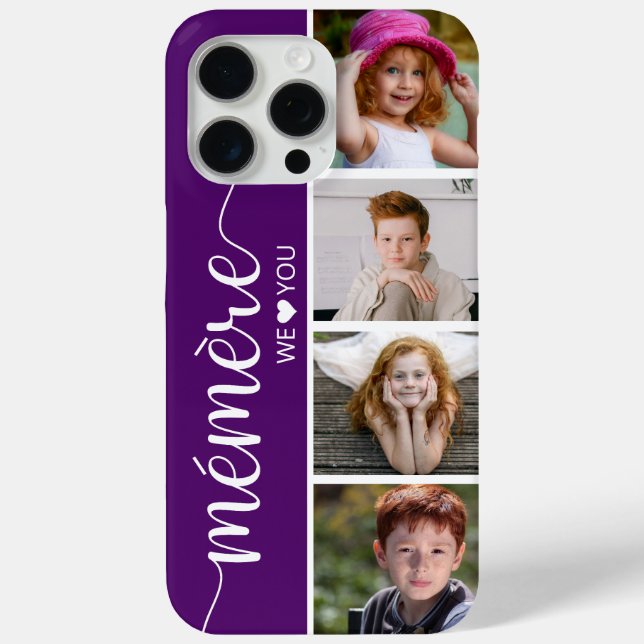 Mémère 4 Foto Case-Mate iPhone Hülle (Rückseite)