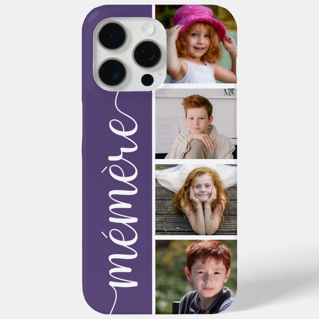 Mémère 4 Foto Case-Mate iPhone Hülle (Rückseite)