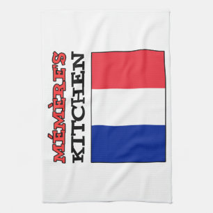 Memeres Küchen-Franzose-Großmutter Geschirrtuch