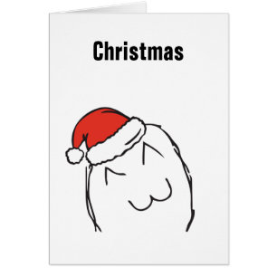 Mèmes de Noël Troll Le Me Naïf Personnalisable EDI
