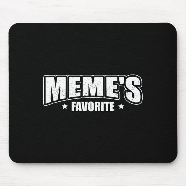 Meme's Favorite  Mousepad (Vorne)