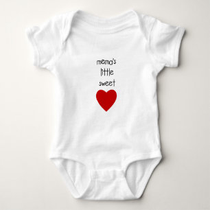 Memes kleiner Schatz Baby Strampler