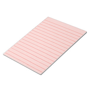 Memo Pad mit Lines Business Lined Vintag Notizblock