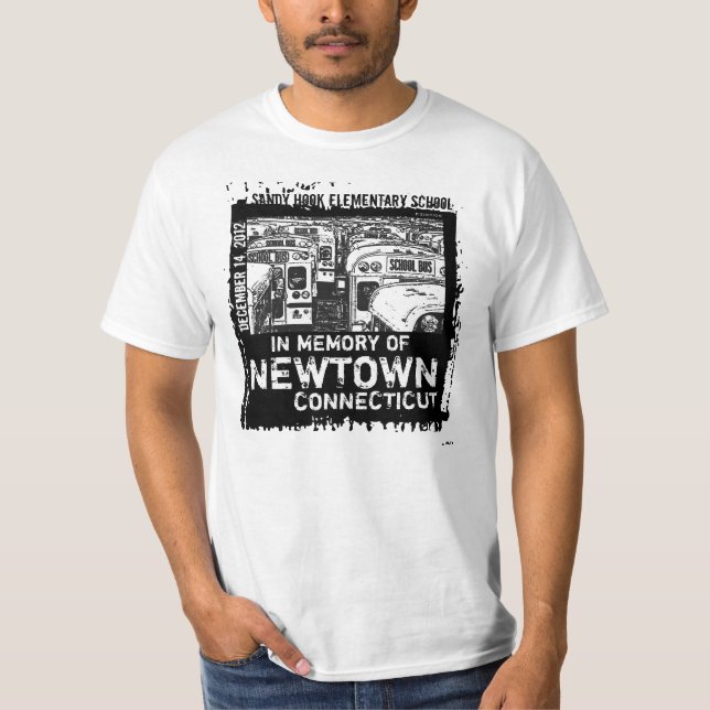 Mémoire De Newtown Tragedy Tshirt 4 (Devant)