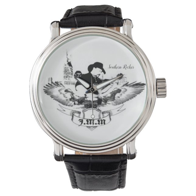 Memorabilia Watch von James Michael Miller Armbanduhr (Vorderseite)
