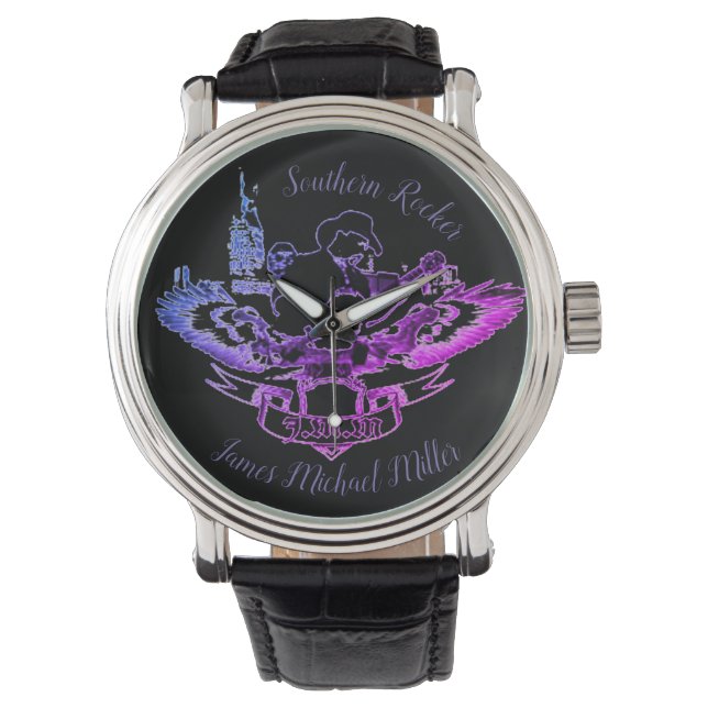 Memorabilia Watch von James Michael Miller Armbanduhr (Vorderseite)