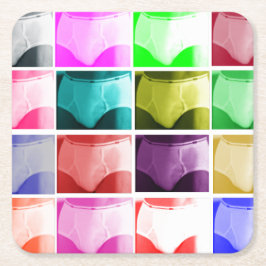 Memorandum-Untersetzer Rechteckiger Pappuntersetzer