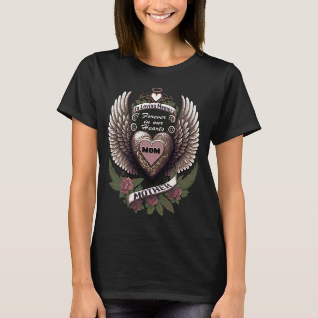 Memoria für Mutter T-Shirt (Vorderseite)