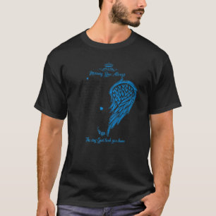 Memorial Angel Wing Vermisst Sie immer lieben Memo T-Shirt