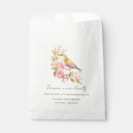 Memorial Bird Seeds Funeral Keepsake Geschenktütchen