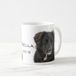 Memorial Black Lab Pet Foto Name Jahr Kaffeetasse