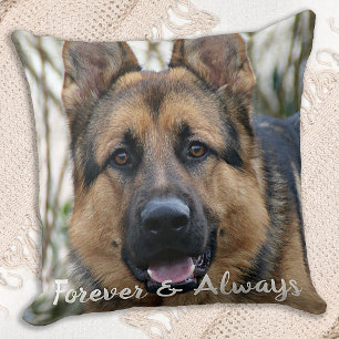 Memorial Custom Dog Foto Pet Loss Kissen