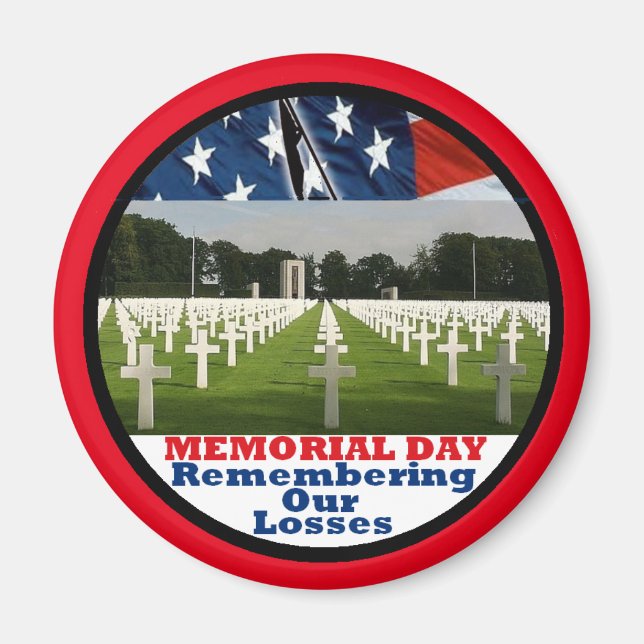 MEMORIAL DAY Magnet (Vorne)