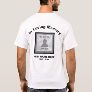 Mémorial   En T-shirt Mémoire Amour