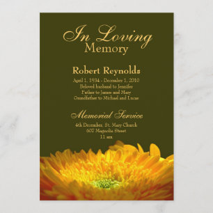 Mémorial / Faire-part