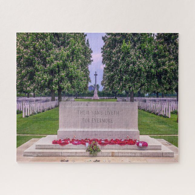 Memorial Friedhof Normandy Frankreich (Horizontal)