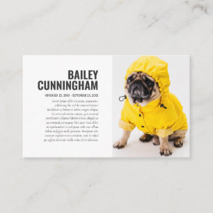 Mémorial funéraire en mémoire d'amour Carte photo