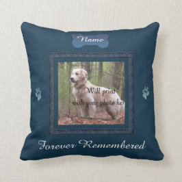 Memorial für Haustiere - Elegante perfekte Erinner Kissen