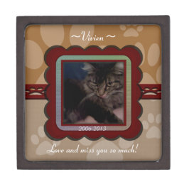 Memorial für individuell anpassbare Begleiter Schmuckkiste