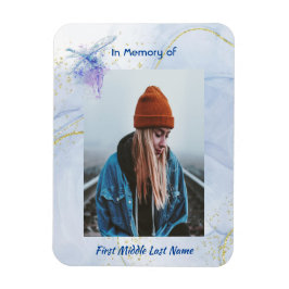 Memorial Keepake Memorial Dragonfly Magnet