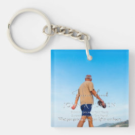 Memorial Keychain Personalized Keepsake Schlüsselanhänger