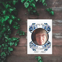 Memorial M'Oublie Pas Floral Photo Programme