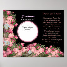 Memorial - Mutter - IF Rose wachsen in Himmelgedic