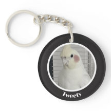 Mémorial personnalisé de cockatiel avec photo