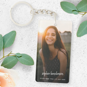 Mémorial photo   In Love Memory Modern Script