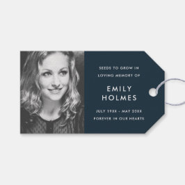 Memorial Seed Packs | Beerdigung Gefallen Moderne Geschenkanhänger