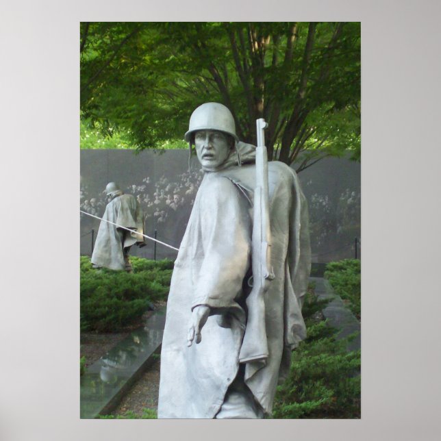 Memorial Series 3 der Veteranen des Koreakrieges Poster (Vorne)