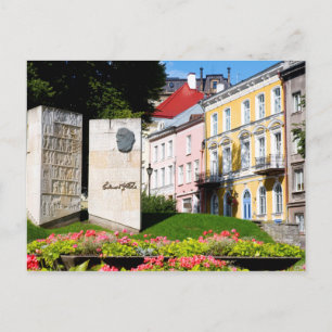 Memorial Stone to Edward Wilde, Tallinn, Estland Postkarte