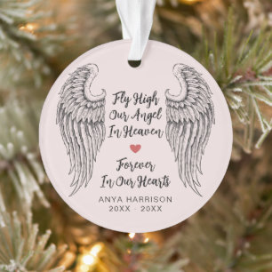 Memorial Wings Volent Haut Notre Ange Dans Le Ciel