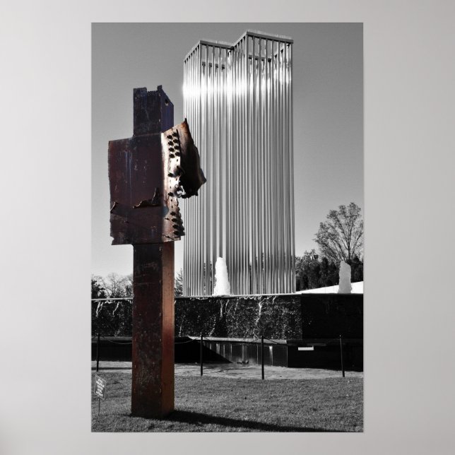 Memorial zu den Zwillingstürmen Poster (Vorne)