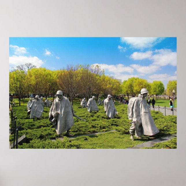 Memorial zum Koreakrieg Poster (Vorne)