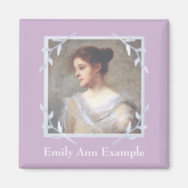 Memorial zum personalisierten Foto Magnet (Vorne)