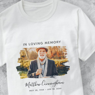 Memorial zum Thema Erinnerung für benutzerdefinier T-Shirt