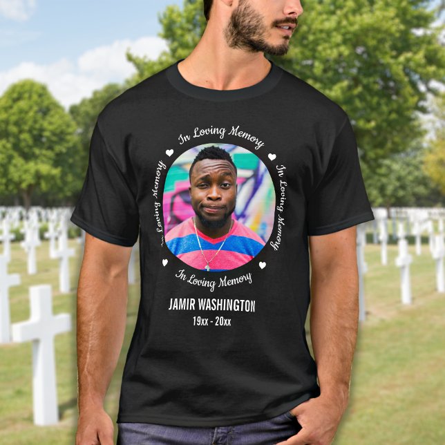 Memorial zum Thema Erinnerung für benutzerdefinier T-Shirt (Von Creator hochgeladen)