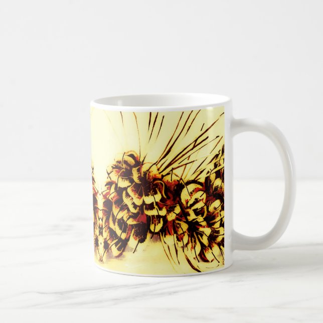Memory Pinecones Kaffeetasse (Rechts)
